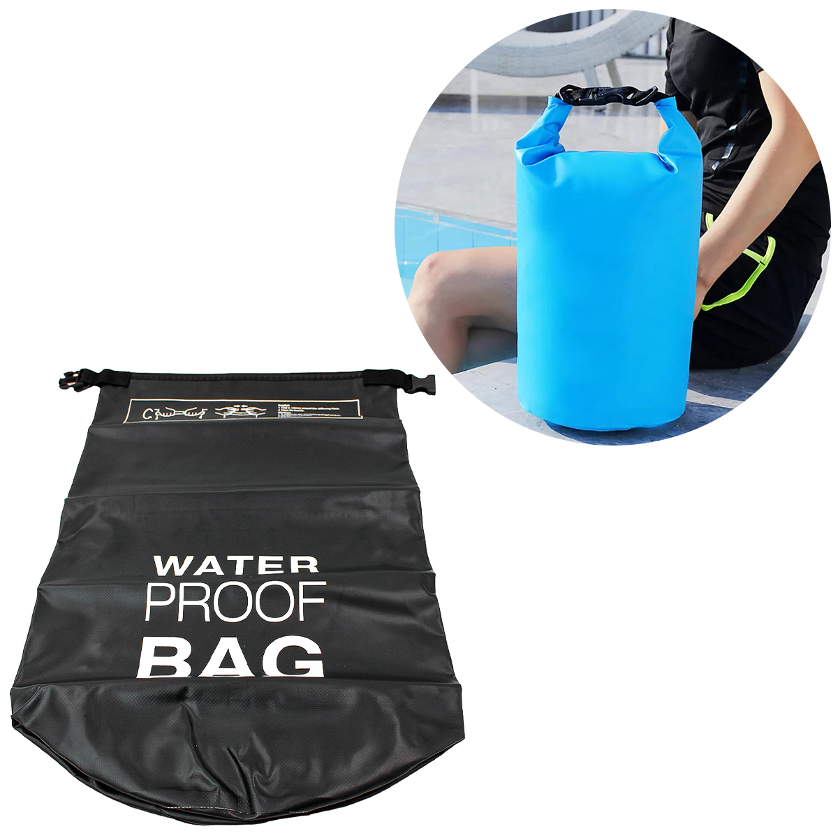 Bolsa Mochila Impermeavel Saco 10 Litros ...