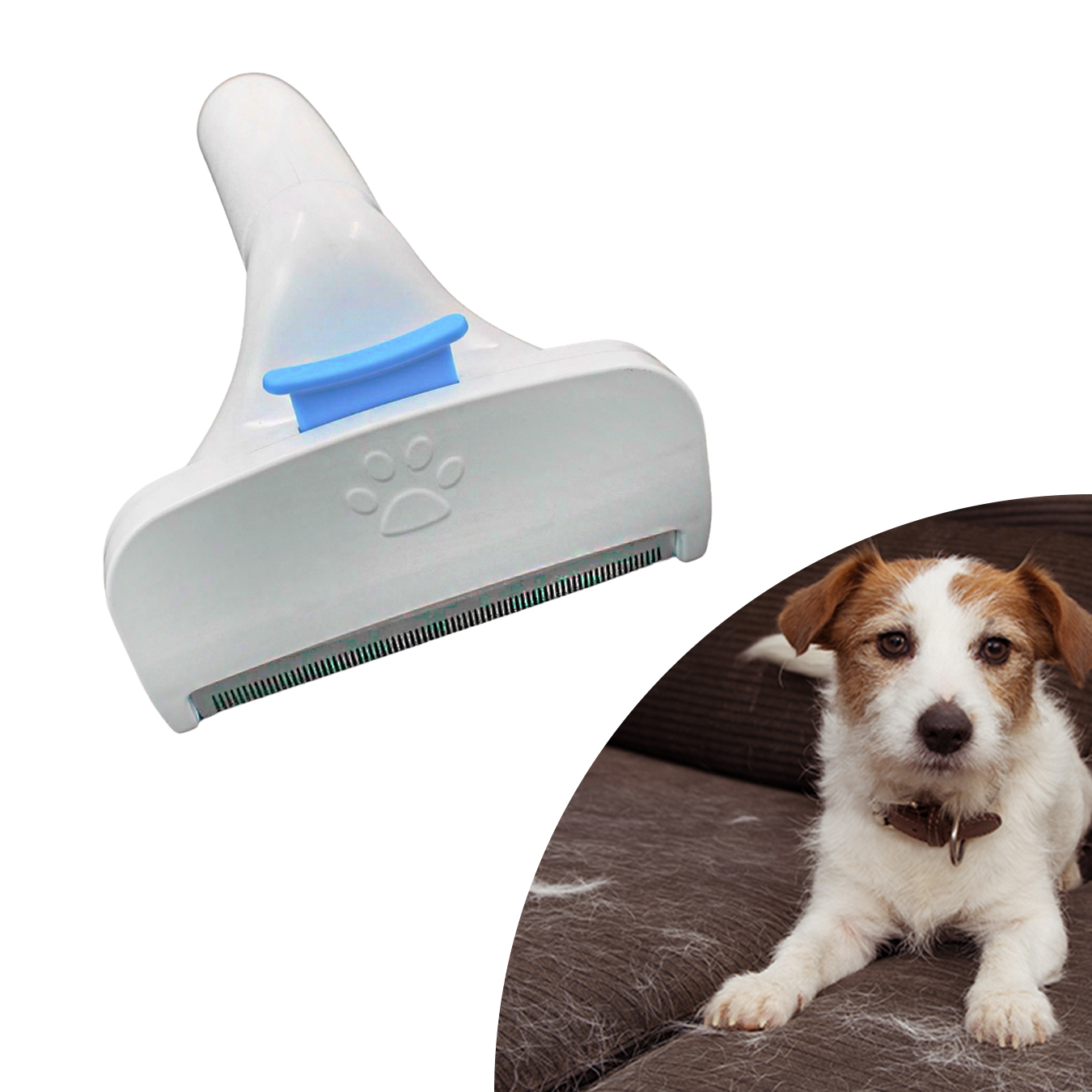 Rasqueadeira Removedor Tira Pelos Pet Ani...