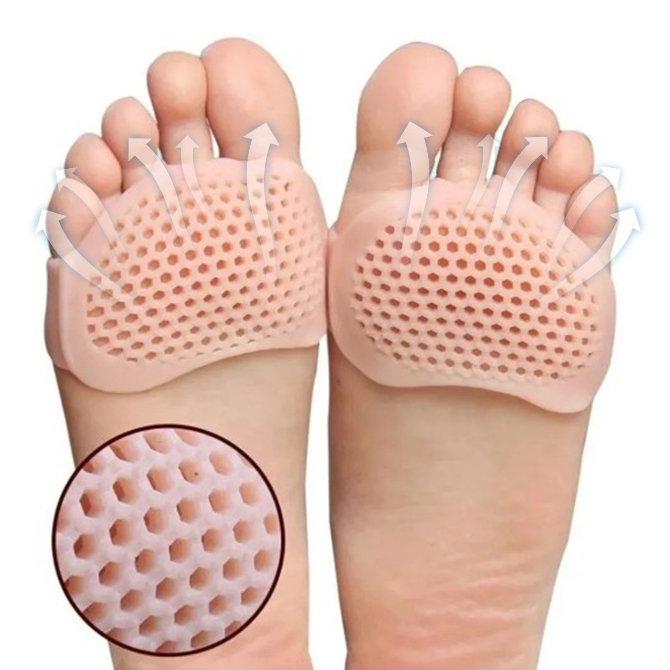 Palmilha Ortoédica Silicone Plantar Prote...