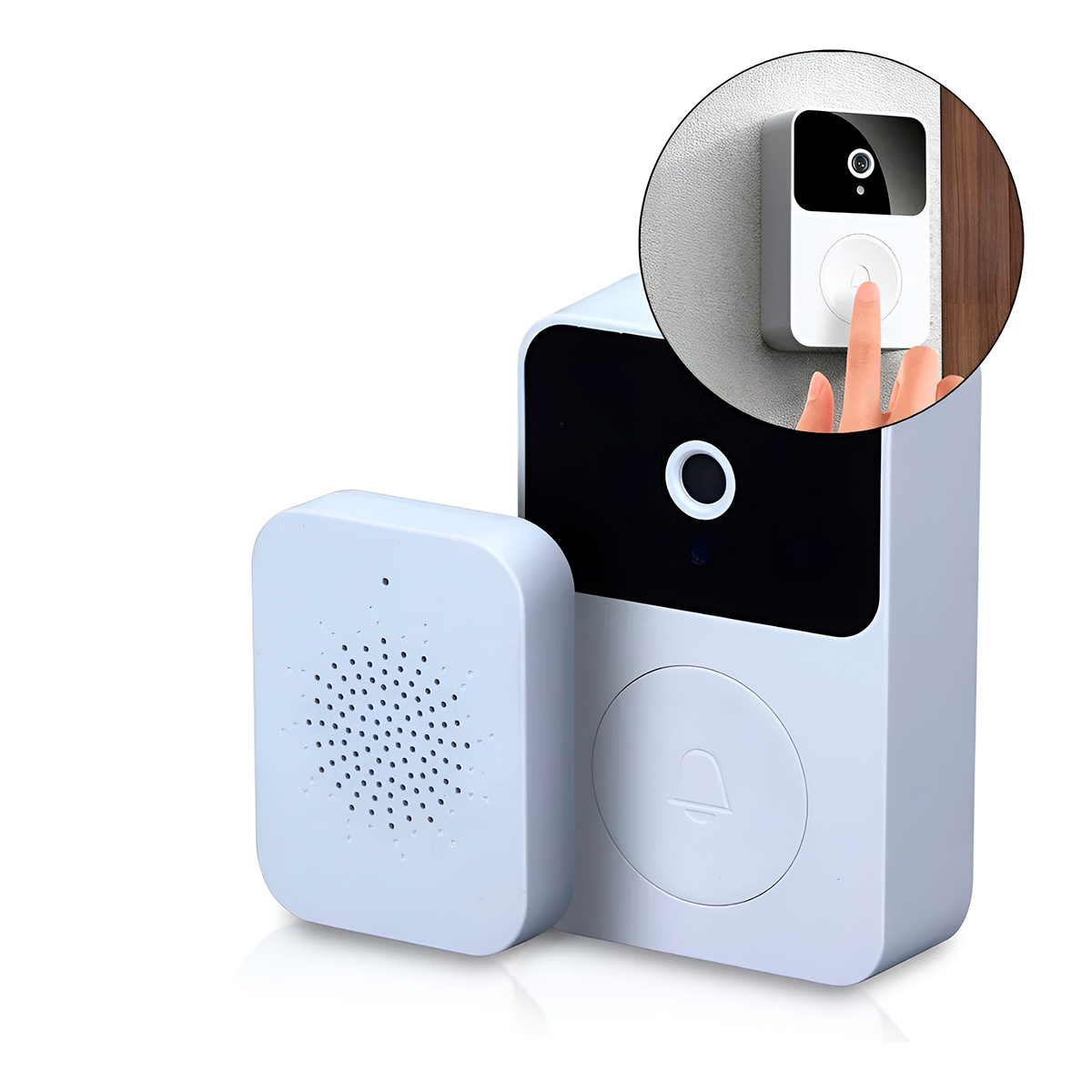 Campainha Externa Interfone Inteligente á...