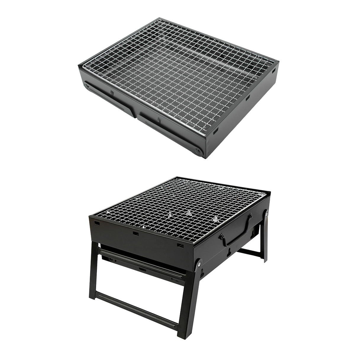 Mini Churrasqueira Portatil Dobravel Male...