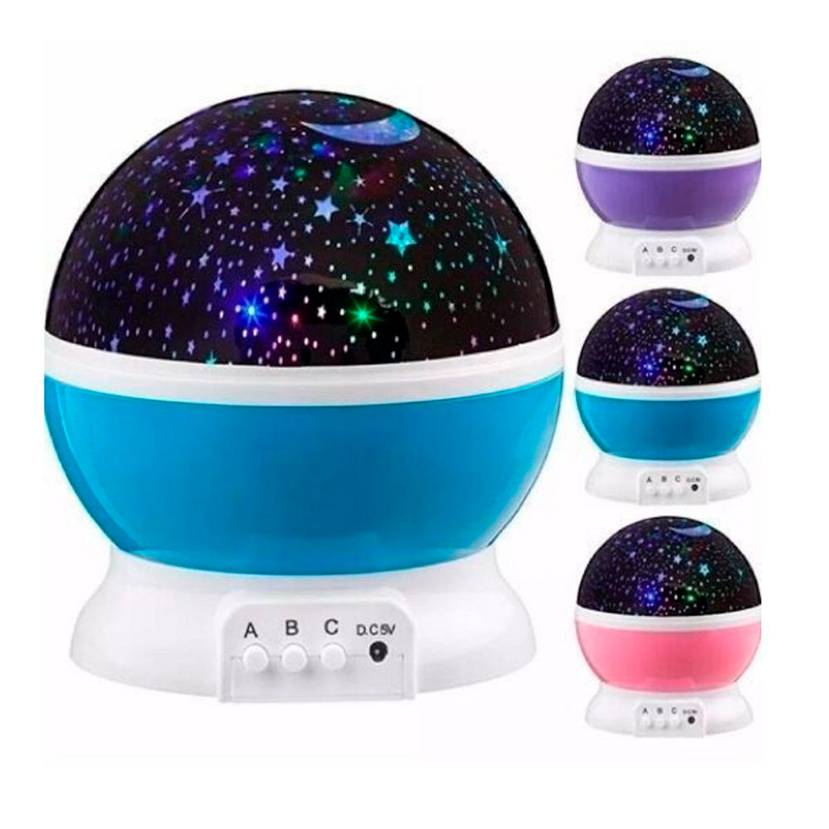 Luminaria Projetor Estrela 360 Galaxy Sta...